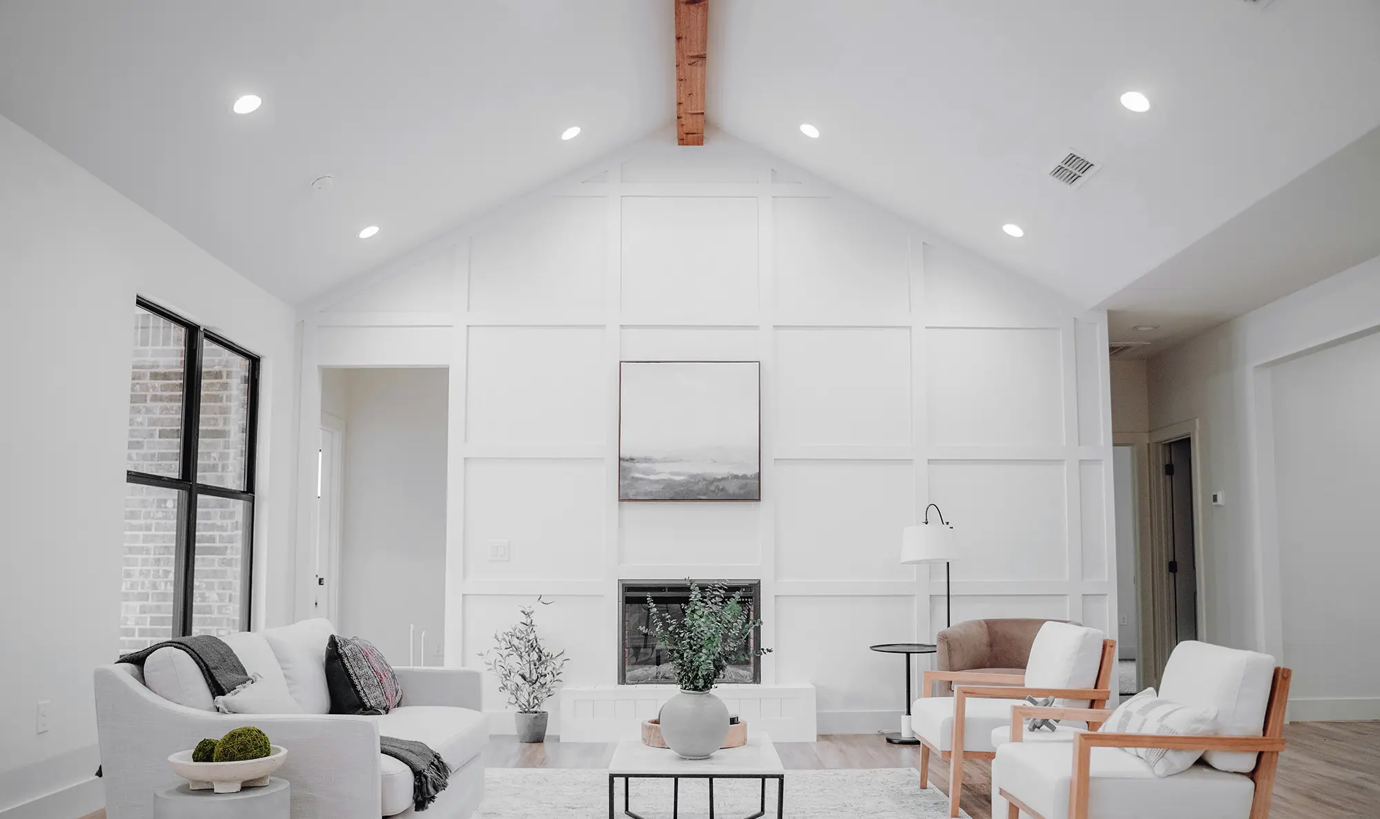 bright and fresh living room